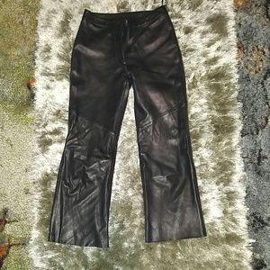 Wilson's leather capris.